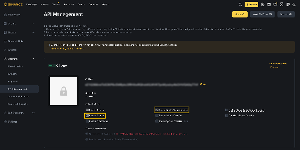 2. How to connect your Binance account to GT App and to launch trading.