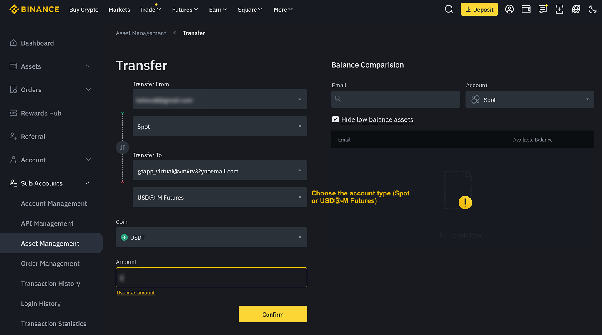 2. How to connect your Binance account to GT App and to launch trading.