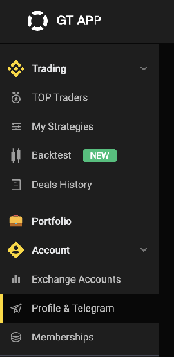 8. How to connect your Telegram account to receive Telegram notifications and trading reports from your strategy
