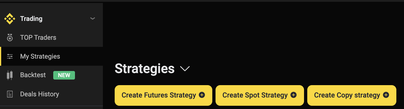7. How to launch the strategy for Spot trading