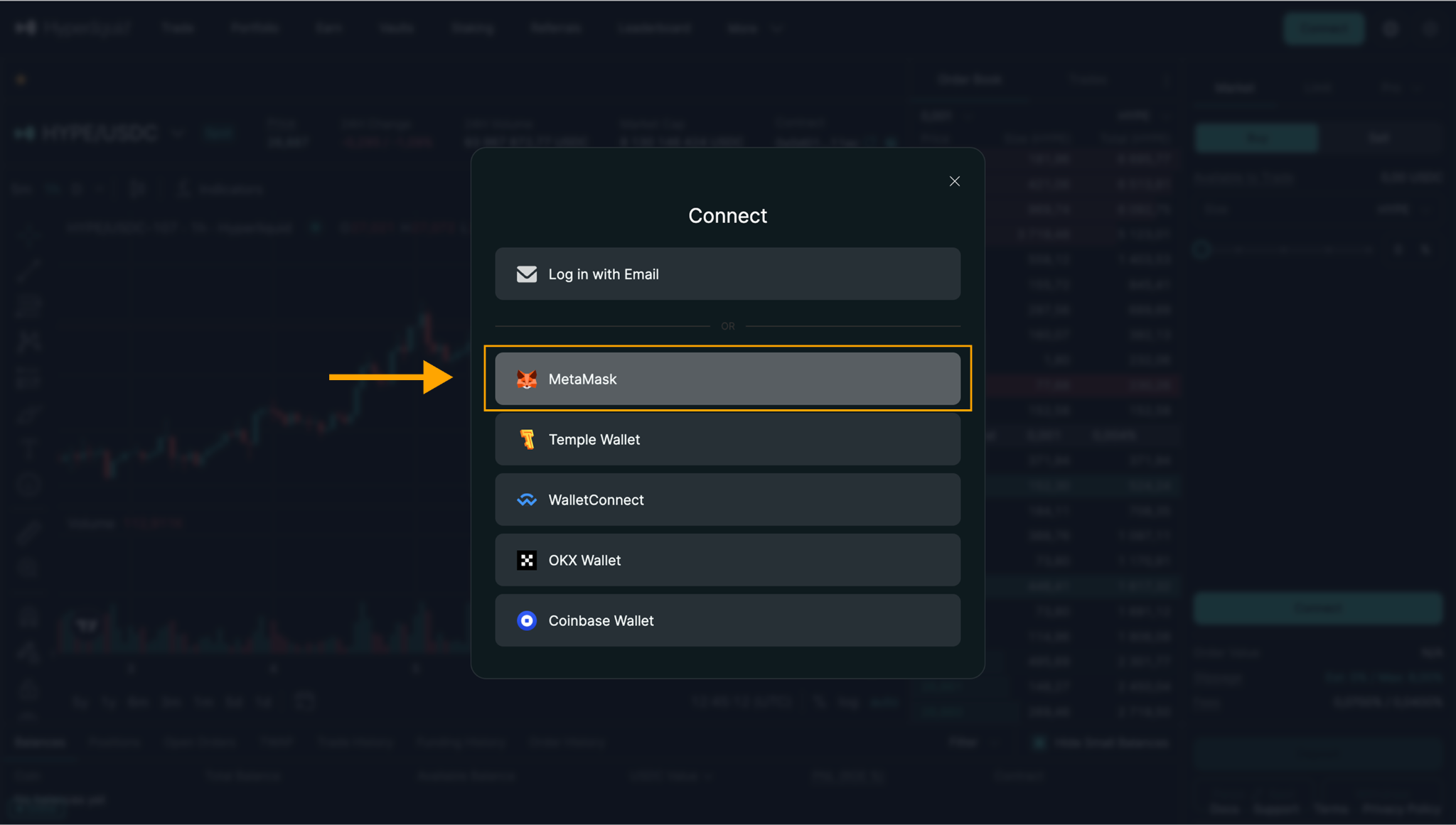 1. A simple way to register on Hyperliquid