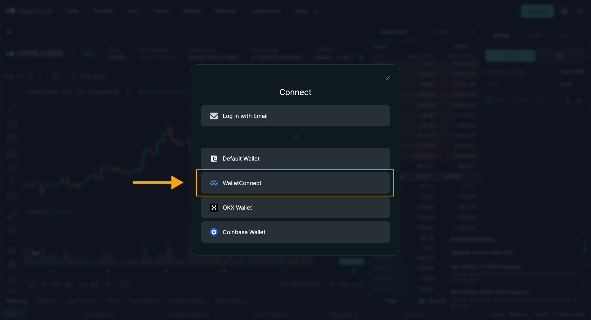 1. A simple way to register on Hyperliquid