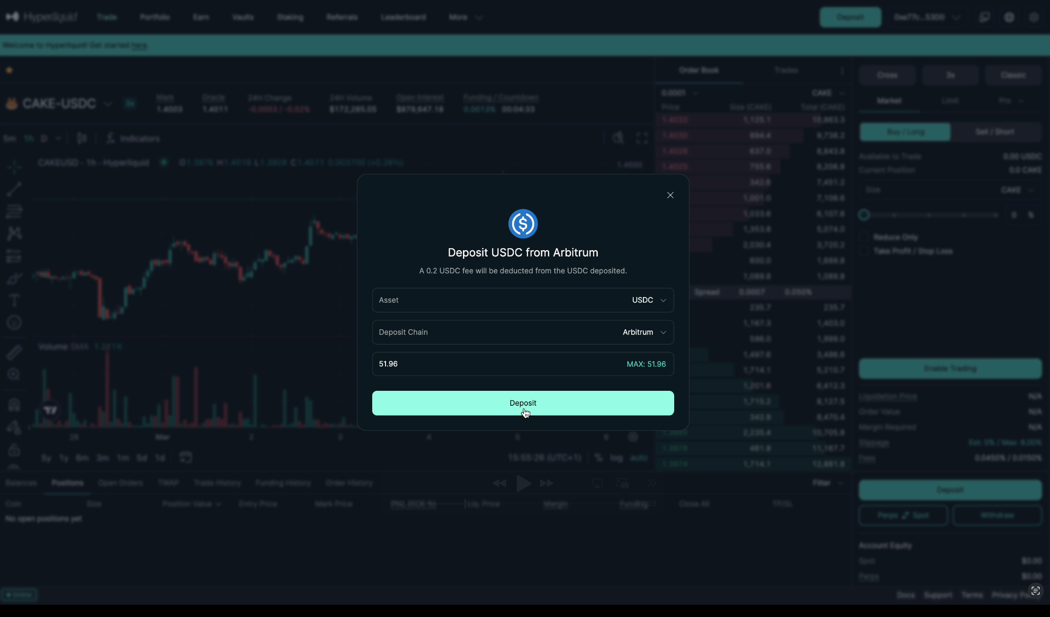 1. A simple way to register on Hyperliquid
