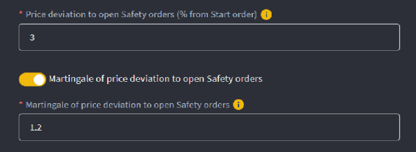 8. Safety order step multiplier